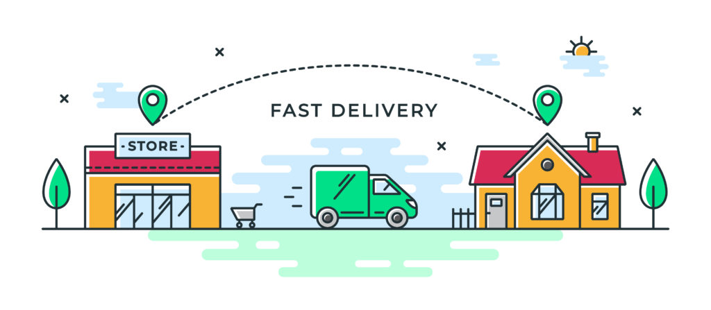 amazon third part logistics fast delivery 